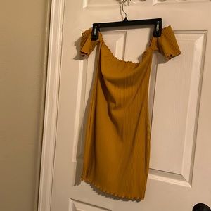 Off the shoulder dress